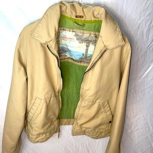 Vintage 00s tan Hollister Jacket